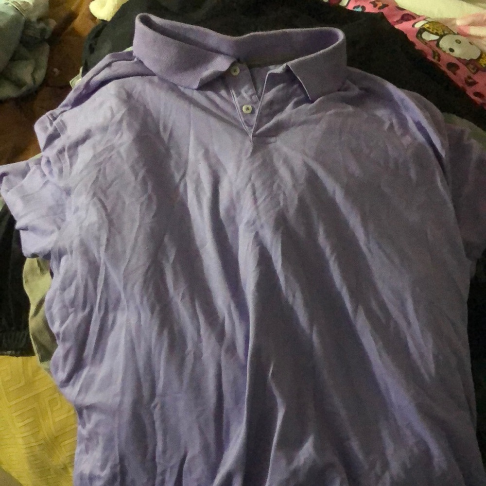 U.S. Polo Assn. Purple Polo Shirt Soft Cotton Blend